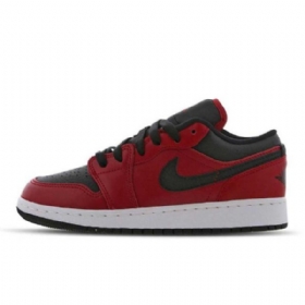 Pánské Boty Nike Air Jordan 1 Low Tops Gs Červený Černá