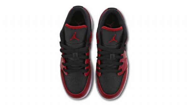 Pánské Boty Nike Air Jordan 1 Low Tops Gs Červený Černá