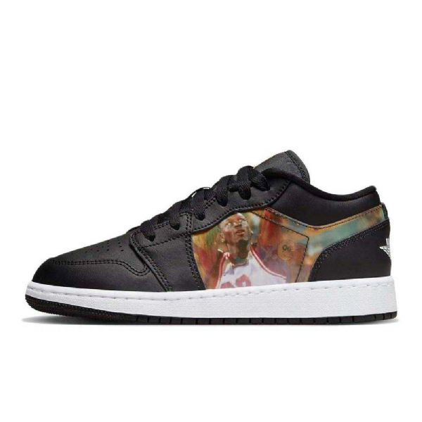 Pánské Boty Nike Air Jordan 1 Low Tops Gs Hologram Černá