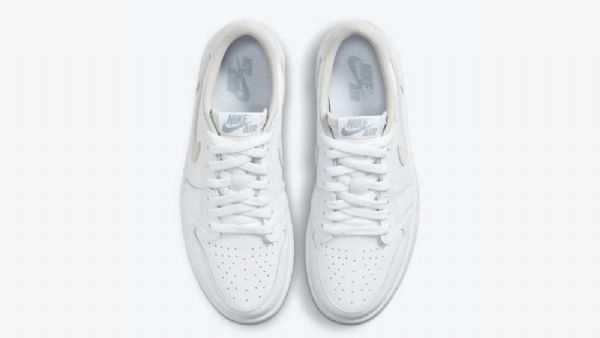 Pánské Boty Nike Air Jordan 1 Low Tops Og Bílý Šedá