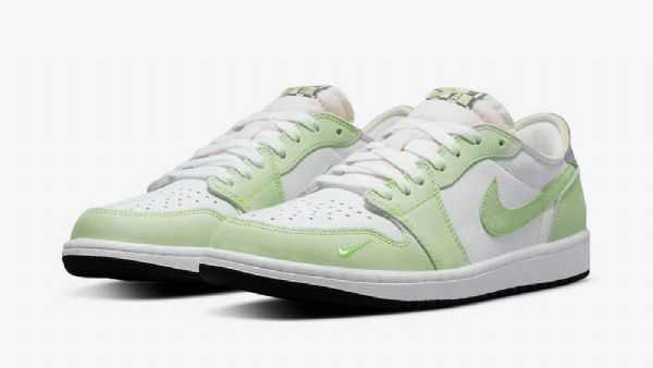 Pánské Boty Nike Air Jordan 1 Low Tops Og Ghost Zelené