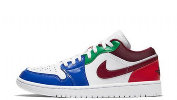 Pánské Boty Nike Air Jordan 1 Low Tops Patent-color Vícebarevné