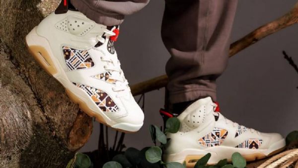 Pánské Boty Nike Air Jordan 1 Low Tops Quai 54 Oranžový