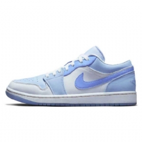 Pánské Boty Nike Air Jordan 1 Low Tops Se Mighty Swooshers Modré