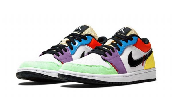 Pánské Boty Nike Air Jordan 1 Low Topsbulb Vícebarevné