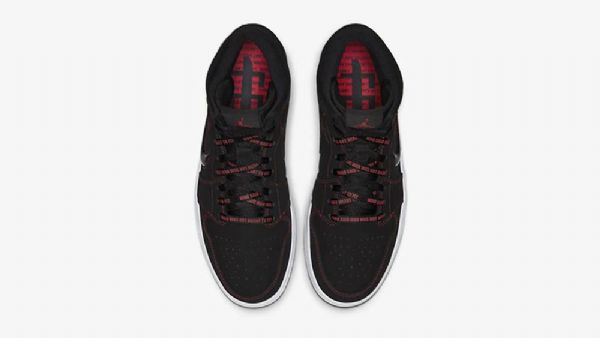 Pánské Boty Nike Air Jordan 1 Mid Top Come Fly With Me Černá