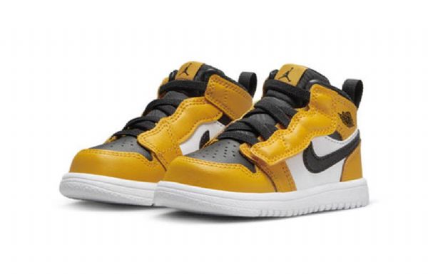 Pánské Boty Nike Air Jordan 1 Mid Tops Alt Td Žlutá Bílá