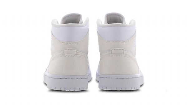 Pánské Boty Nike Air Jordan Air 1 Mid Tops Bílé