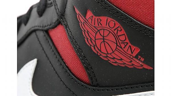Pánské Boty Nike Air Jordan 1 Mid Tops Černá Červený