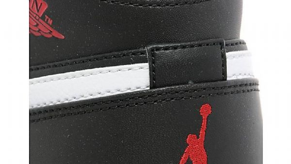 Pánské Boty Nike Air Jordan 1 Mid Tops Černá Červený
