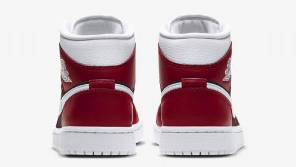Pánské Boty Nike Air Jordan 1 Mid Tops Červený Černá