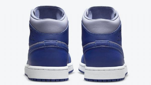 Pánské Boty Nike Air Jordan 1 Mid Tops Georgetown Tmavě Modrá Modrý