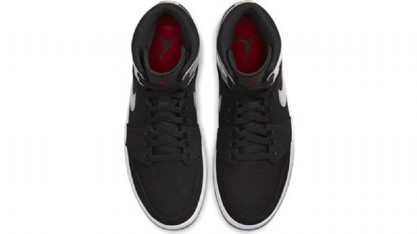 Pánské Boty Nike Air Jordan 1 Mid Tops Johnny Kilroy Černá Stříbrný