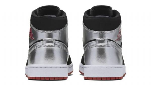 Pánské Boty Nike Air Jordan 1 Mid Tops Johnny Kilroy Černá Stříbrný