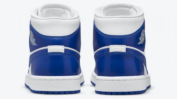 Pánské Boty Nike Air Jordan 1 Mid Tops Kentucky Pro Muže Modrobílé