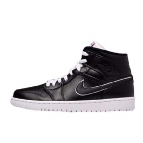 Pánské Boty Nike Air Jordan 1 Mid Tops Maybe Černá