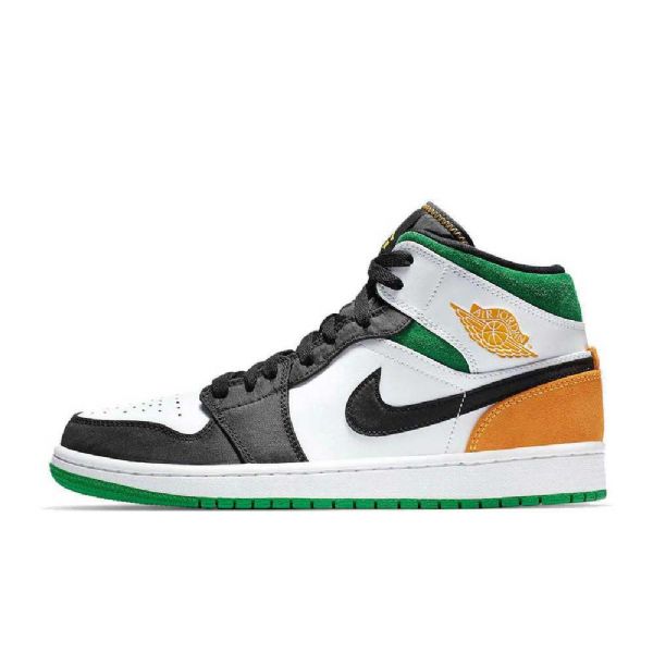 Pánské Boty Nike Air Jordan 1 Mid Tops Se Oakland Vícebarevné