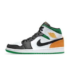 Pánské Boty Nike Air Jordan 1 Mid Tops Se Oakland Vícebarevné
