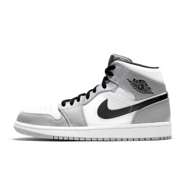 Pánské Boty Nike Air Jordan 1 Mid Tops Šedé