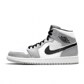 Pánské Boty Nike Air Jordan 1 Mid Tops Šedé
