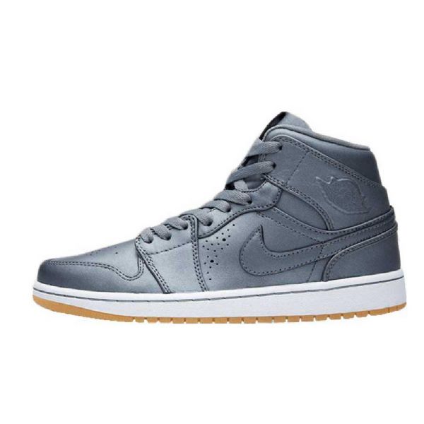 Pánské Boty Nike Air Jordan 1 Mid Tops Šedé