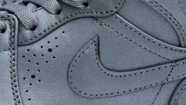 Pánské Boty Nike Air Jordan 1 Mid Tops Šedé