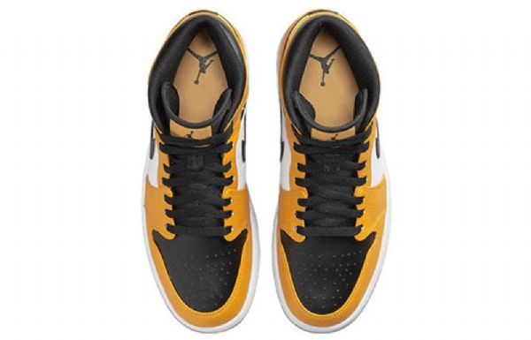 Pánské Boty Nike Air Jordan 1 Mid Tops Žluté