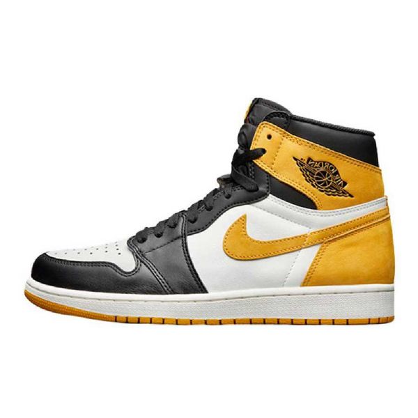 Pánské Boty Nike Air Jordan 1 Okrové Vícebarevné