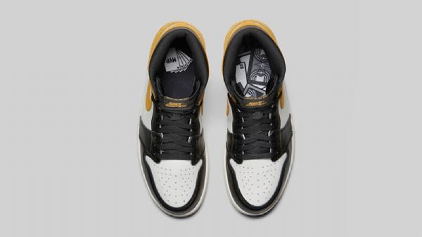 Pánské Boty Nike Air Jordan 1 Okrové Vícebarevné