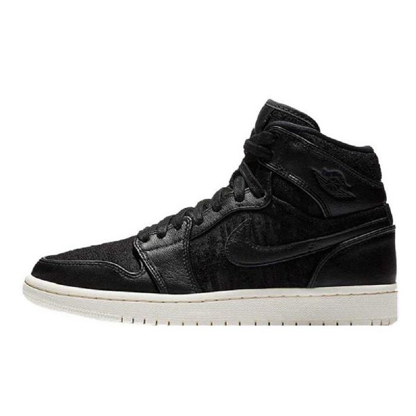 Pánské Boty Nike Air Jordan 1 Retro High Tops Černá Bílý