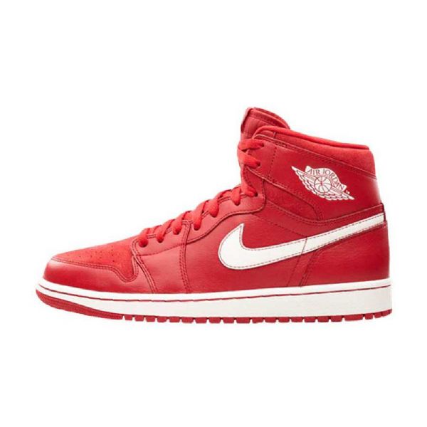 Pánské Boty Nike Air Jordan 1 Retro High Tops Červené