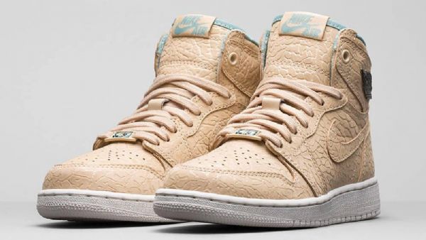 Pánské Boty Nike Air Jordan 1 Retro High Tops Gs Sand Dune Pro Muže Khaki