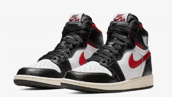 Pánské Boty Nike Air Jordan 1 Retro High Tops Og Černá Červený