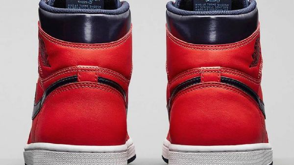 Pánské Boty Nike Air Jordan 1 Retro High Tops Og David Letterman Červený Tmavě Modrá Modrý