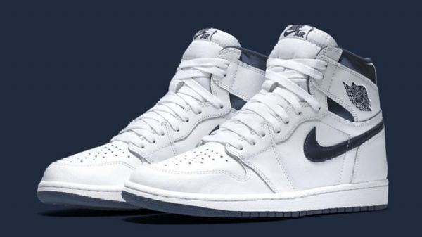Pánské Boty Nike Air Jordan 1 Retro High Tops Og Tmavě Modrá Modrý