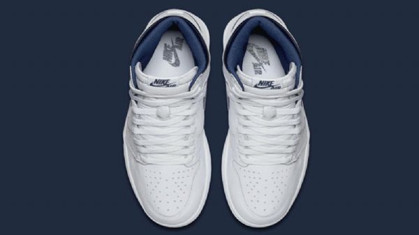 Pánské Boty Nike Air Jordan 1 Retro High Tops Og Tmavě Modrá Modrý