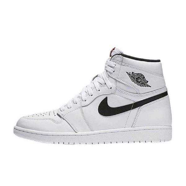 Pánské Boty Nike Air Jordan 1 Retro High Tops Yin Yang Bílý