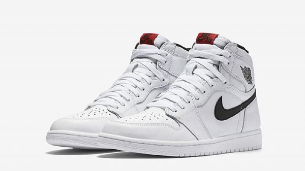 Pánské Boty Nike Air Jordan 1 Retro High Tops Yin Yang Bílý
