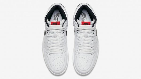 Pánské Boty Nike Air Jordan 1 Retro High Tops Yin Yang Bílý