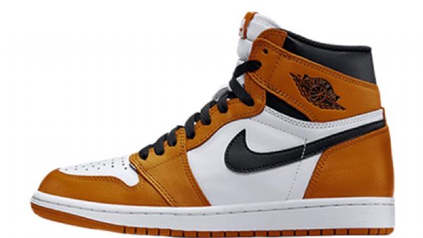 Pánské Boty Nike Air Jordan 1 Reverse Shatteredboard Hnědobílé