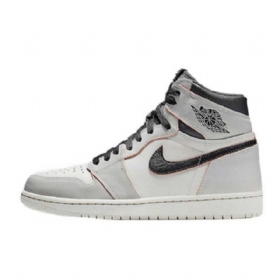 Pánské Boty Nike Air Jordan 1 Sb Světle Šedé