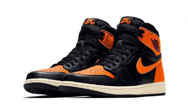 Pánské Boty Nike Air Jordan 1 Shatteredboard 3.0 Černá Oranžový