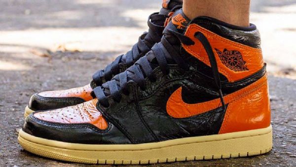 Pánské Boty Nike Air Jordan 1 Shatteredboard 3.0 Černá Oranžový