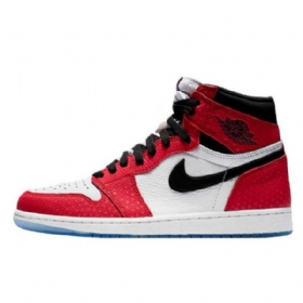Pánské Boty Nike Air Jordan 1 Spider-man Červený Bílý