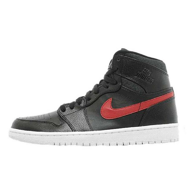 Pánské Boty Nike Air Jordan 1 Swoosh Černá Červený