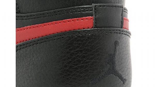 Pánské Boty Nike Air Jordan 1 Swoosh Černá Červený