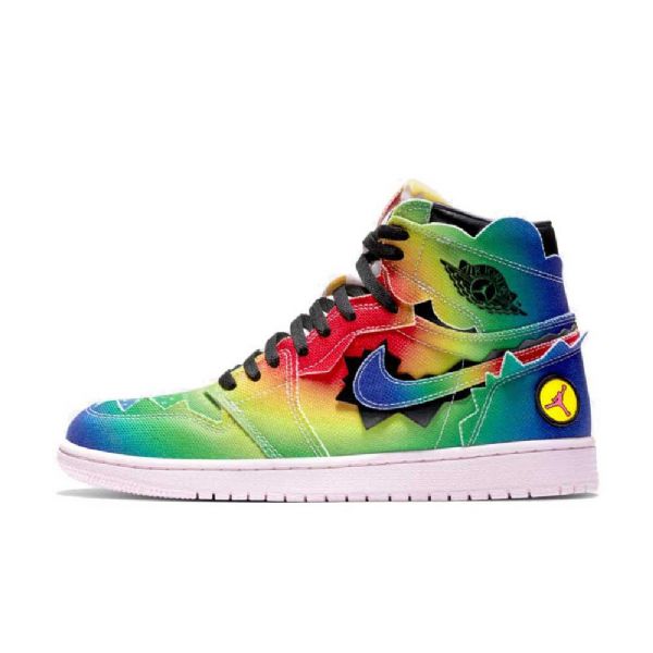 Pánské Boty Nike J Balvin Jordan 1 High Tops Og Vícebarevné