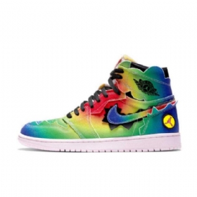 Pánské Boty Nike J Balvin Jordan 1 High Tops Og Vícebarevné