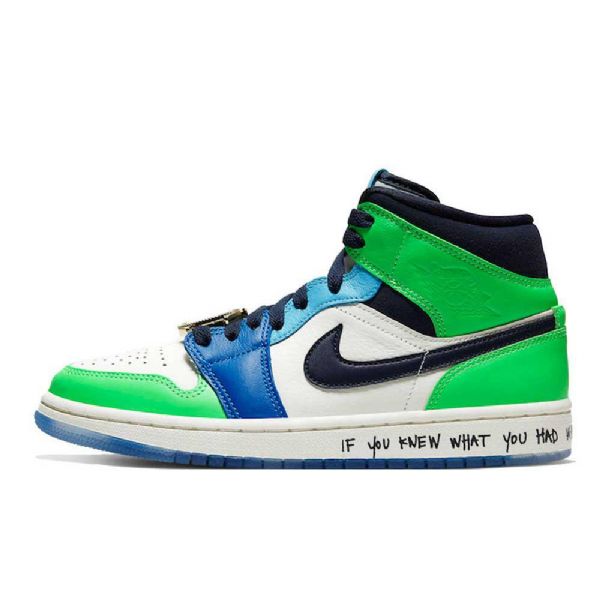 Pánské Boty Nike Melody Ehsani Jordan 1 Mid Tops Fearless Vícebarevné