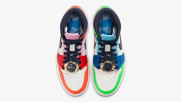 Pánské Boty Nike Melody Ehsani Jordan 1 Mid Tops Fearless Vícebarevné